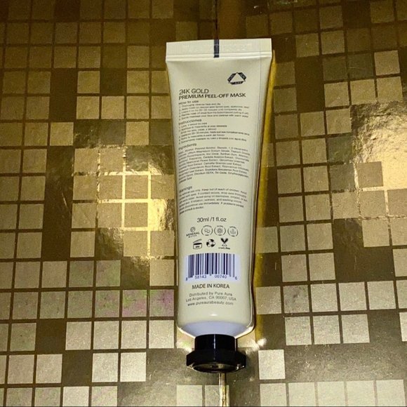 Pure Aura Travel Size 24K Gold Peel-Off Mask,30 ml - Picture 3 of 3